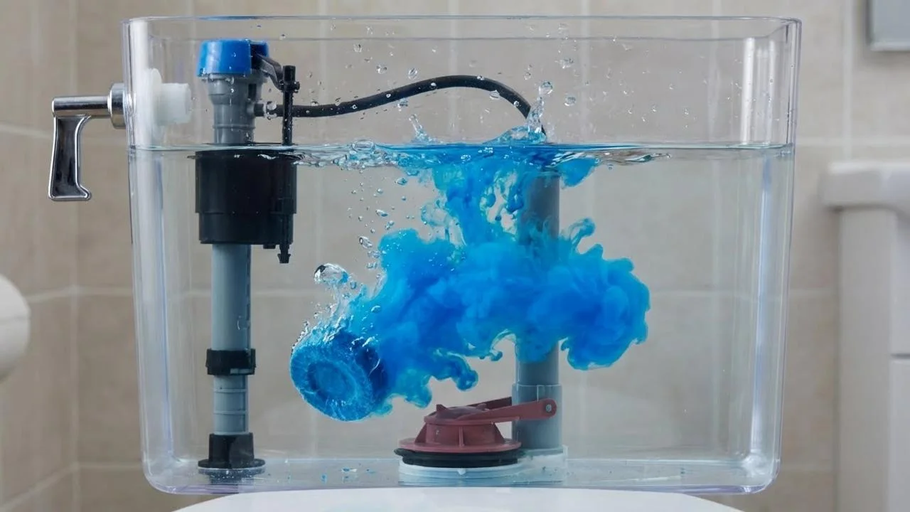 Harpic Flushmatic AI animatics: transparent cistern